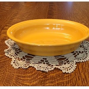 Fiesta Retired Marigold Oval Veggie Bowl *NWT